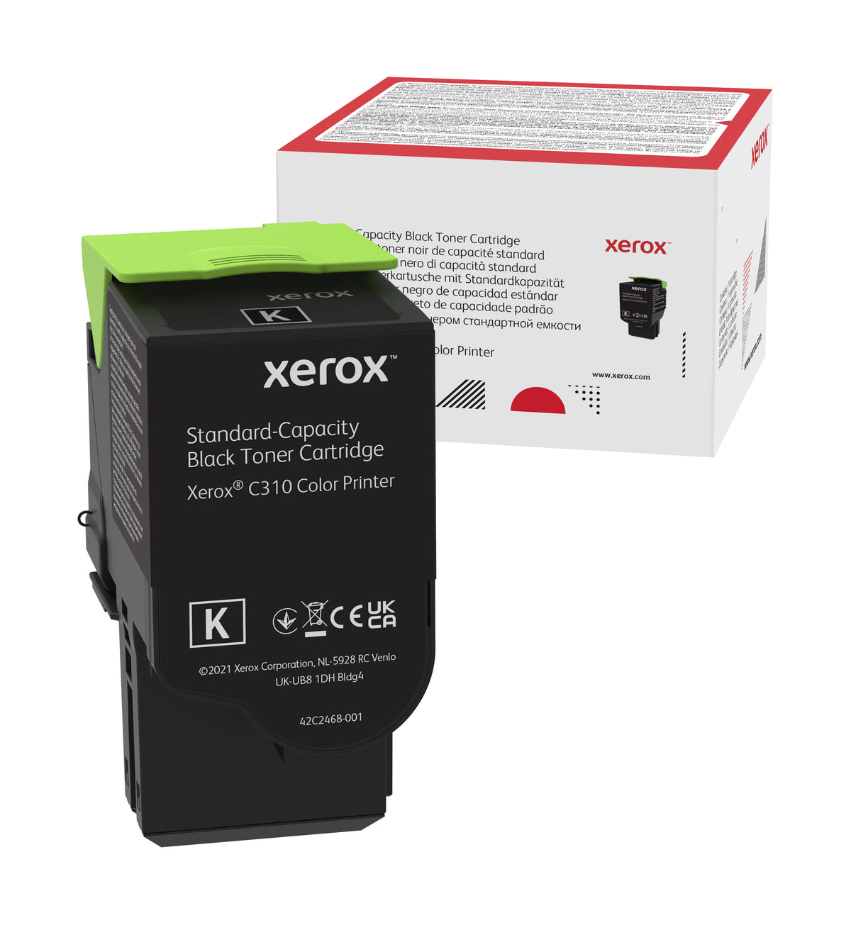 Xerox - Black - original - toner cartridge - for Xerox C310/DNI, C310/DNIM, C310V_DNI, C315/DNI, C315V_DNI, C315V_DNIUK