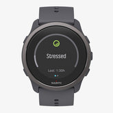 Suunto 5 Peak - 43 mm - gris - reloj deportivo Con correa - silicona - gris - tamaño de muñeca: 120-200 mm - pantalla 1.1" - Bluetooth - 39 g - brezo oscuro