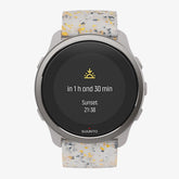 Suunto 5 Peak - 43 mm - gray - sports watch With strap - silicone - gray - wrist size: 120-200 mm - 1.1" display - Bluetooth - 39 g - multicolor hill sand