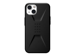 Estuche resistente UAG para iPhone 13 5G [6.1 pulgadas] - Negro civil - Cubierta posterior del teléfono - Resistente - Negro - 6.1" - para Apple iPhone 13