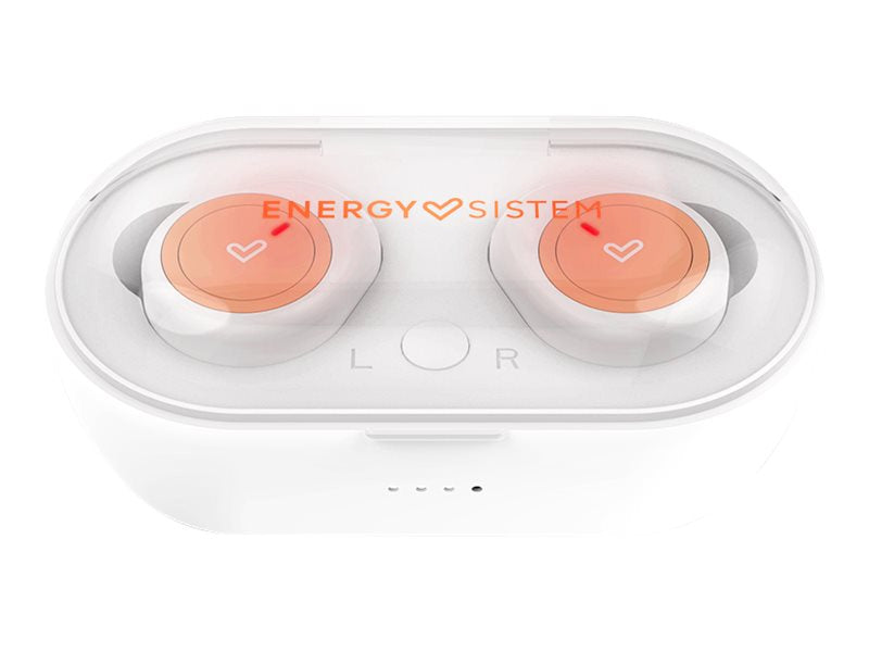 Energy Earphones Urban 1 True Wireless - Auriculares inalámbricos con micrófono - intrauditivos - bluetooth - blanco, rosa