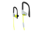 Energy Sport 1 - In-Ear Headphones with Microphone - In-Ear - Over-Ear Mount - With Cable - 3.5mm Jack - Yellow