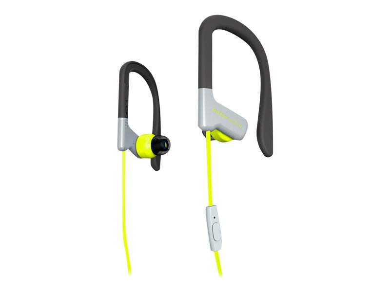 Energy Sport 1 - Auriculares intrauditivos con micrófono - Intrauditivos - Montaje sobre la oreja - Con cable - Conector de 3,5 mm - Amarillo