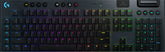 Logitech G G915 - Keyboard - Backlight - USB, Bluetooth, LIGHTSPEED - QWERTY - Portuguese - Switch: GL Tactile - Charcoal