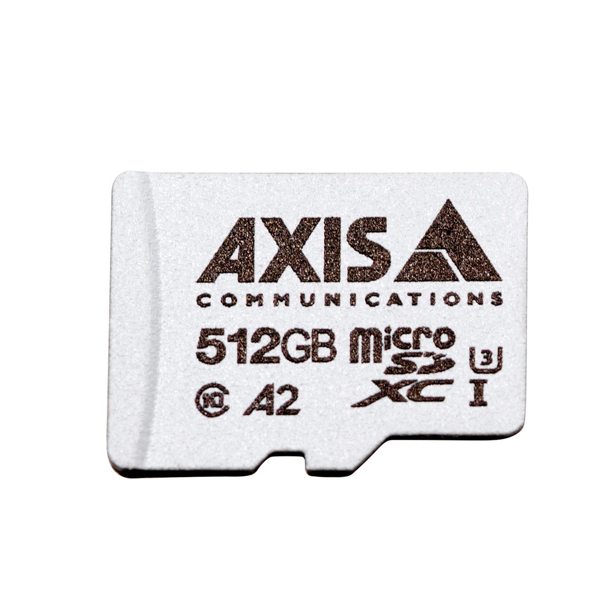 AXIS Surveillance - Flash Memory Card (microSDXC to SD Adapter Included) - 512 GB - A2 / UHS-I U3 / Class10 - microSDXC UHS-I - for AXIS M3085, M3086, M4308, M5075, M7116, P3818, Q1656, Q1715, Q1942, Q6100, P37 Series