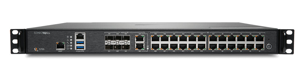 SonicWall NSa 5700 - Dispositivo de seguridad - Alta disponibilidad - 10 GigE, 5 GigE, 2.5 GigE - 1U - montaje en gabinete