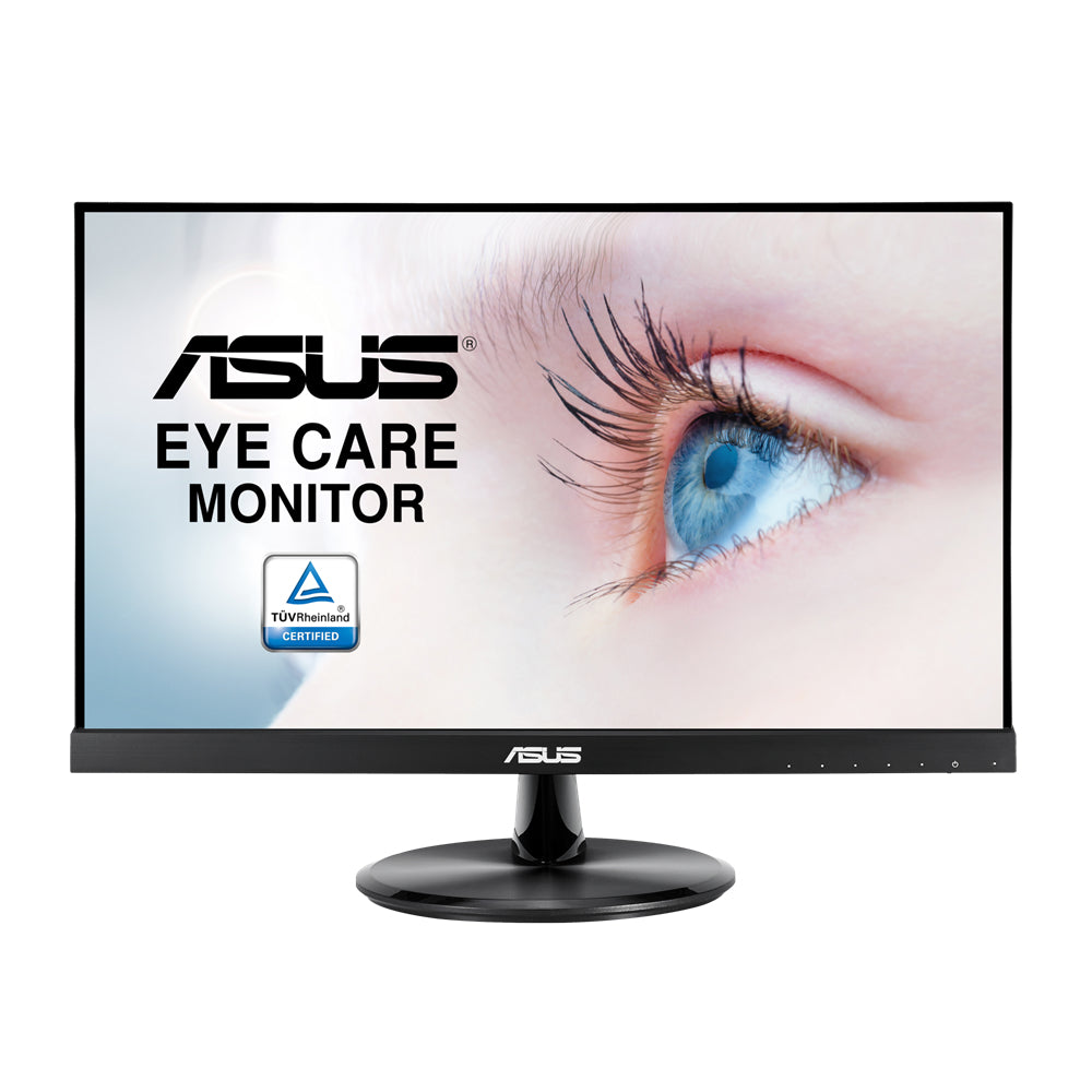 ASUS VP229HE - LED Monitor - 21.5" - 1920 x 1080 Full HD (1080p) @ 75 Hz - IPS - 250 cd/m² - 1000:1 - 5ms - HDMI, VGA - Black