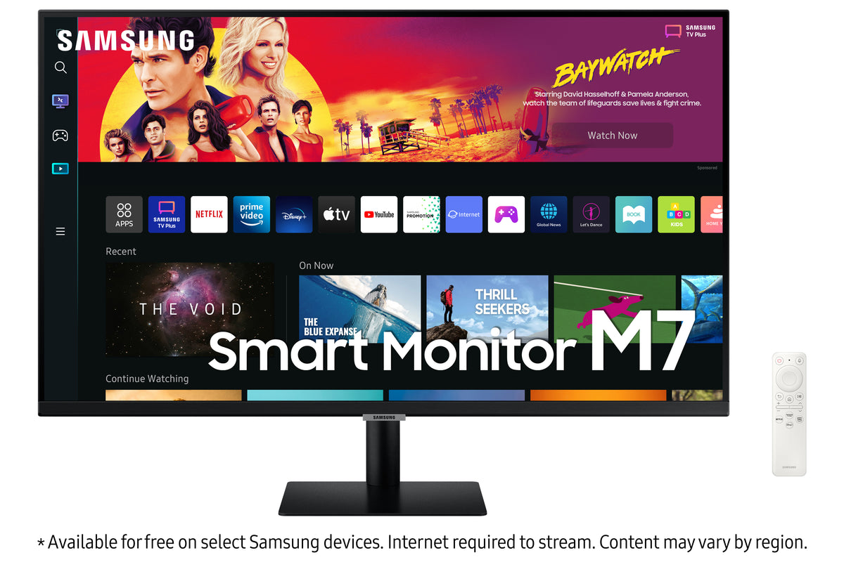 SAMSUNG MONITOR SMART 32M7 16:9 250CD HDMI WIRELESS WITH REMOTE