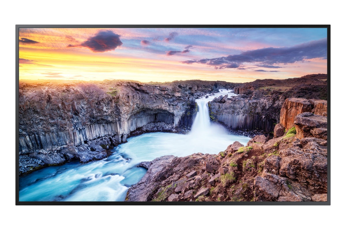 Samsung QH43B - Pantalla LCD serie QHB de clase diagonal de 43" con retroiluminación LED - Señalización digital - 4K UHD (2160p) 3840 x 2160