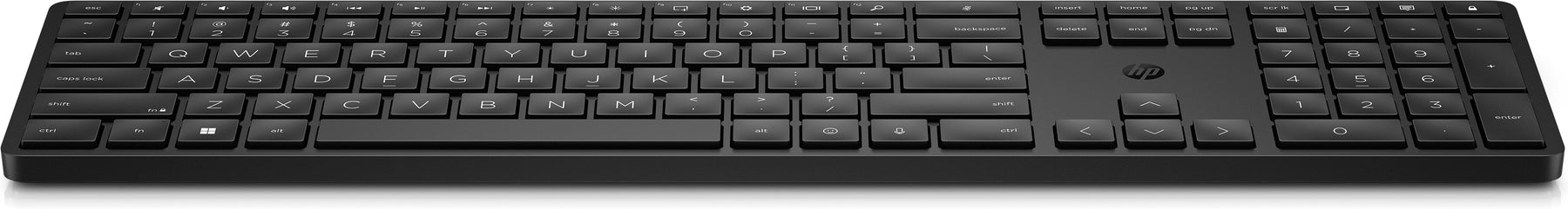 HP 455 - Keyboard - Programmable - Wireless - 2.4GHz - English - Black - for HP 250 G9, 34, Pro x360, ProBook 445 G9, ZBook Firefly 14 G9, ZBook Fury 16 G9