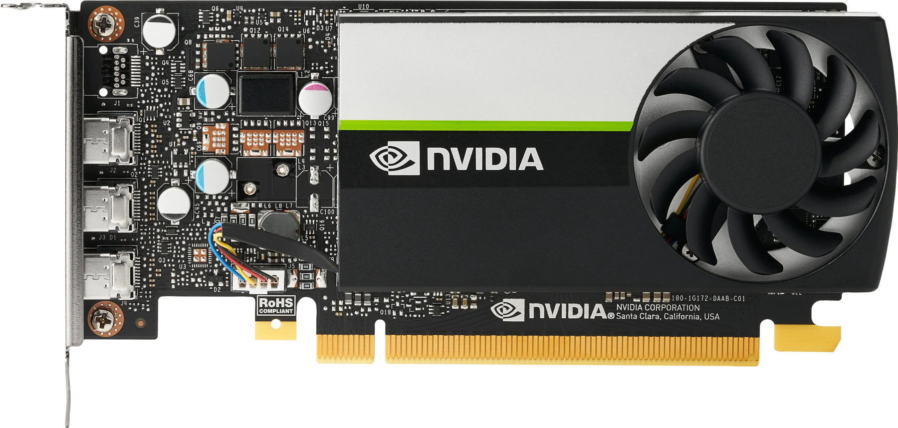 NVIDIA T400 4GB 3mDP GFX