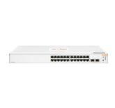 Conmutador HPE Aruba Instant On 1830 24G 2SFP - Conmutador - Inteligente - 24 x 10/100/1000 + 2 x Gigabit SFP - escritorio, montaje en riel