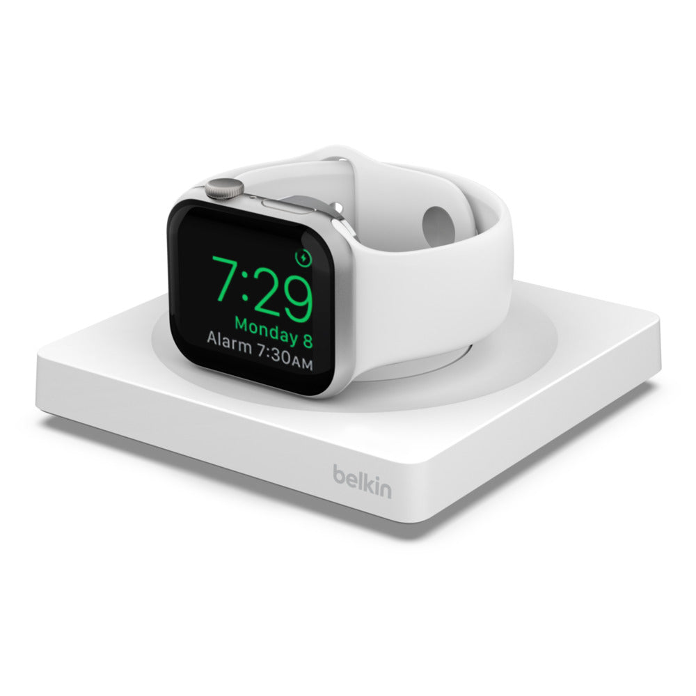 Belkin BOOST CHARGE PRO - Base de carregamento sem fios - Fast Charge - branco - para Apple Watch