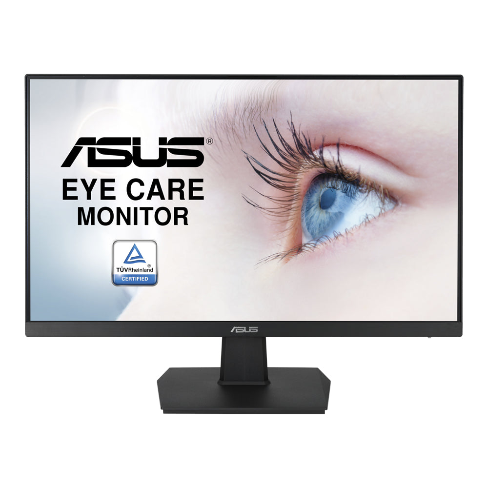 ASUS VA24EHE - Monitor LED - 23.8" - 1920 x 1080 Full HD (1080p) @ 75 Hz - IPS - 250 cd/m² - 1000:1 - 5 ms - HDMI, DVI-D, VGA