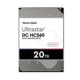 WD Ultrastar DC HC560 - Hard disk - encrypted - 20 TB - internal - 3.5" - SATA 6Gb/s - 7200 rpm - buffer: 512 MB - Self-Encrypting Drive (SED), TCG Enterprise