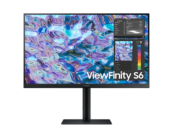 MONITOR SAMSUNG LED 27 S6 QHD IPS 300CD 5MS HDMI DP TIENE