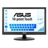 ASUS VT168HR - Monitor LED - 15.6" - ecrã de toque - 1366 x 768 WXGA @ 60 Hz - TN - 220 cd/m² - 400:1 - 5 ms - HDMI, VGA