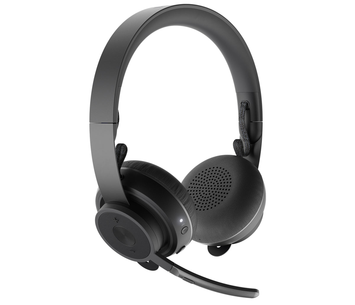 Logitech Zone Wireless Plus - Auscultadores - no ouvido - bluetooth - sem fios - cancelamento de ruído activo - isolamento de ruído - grafite - Certificado para Microsoft Teams