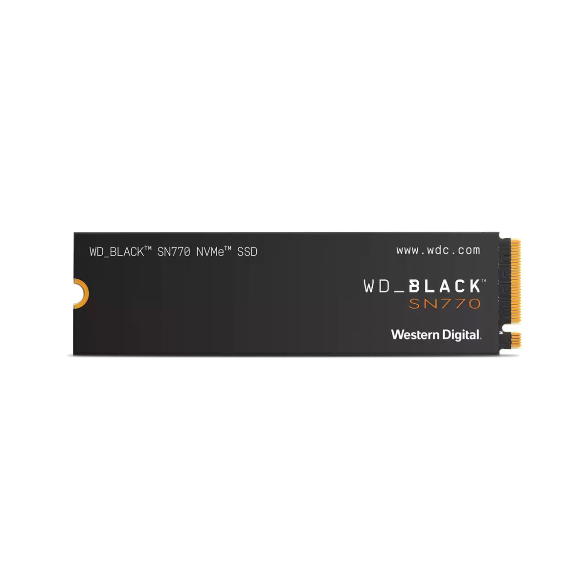 WD_BLACK SN770 WDS250G3X0E - SSD - 250 GB - internal - M.2 2280 - PCIe 4.0 x4 (NVMe)