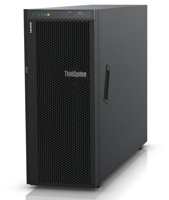 Lenovo ThinkSystem ST550 7X10 - Server - tower - 4U - 2-way - 1 x Xeon Silver 4208 / 2.1 GHz - RAM 16 GB - SAS - hot-swap 2.5" bay(s) - no HDD - Matrox G200 - GigE - no OS - monitor: none