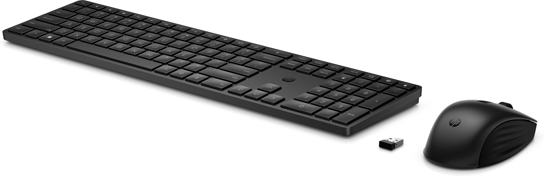 HP 655 - Keyboard and Mouse Combo - Wireless - 2.4GHz - English - Black - for Pro x360 Fortis 11 G9 Notebook, ProBook 445 G9 Notebook