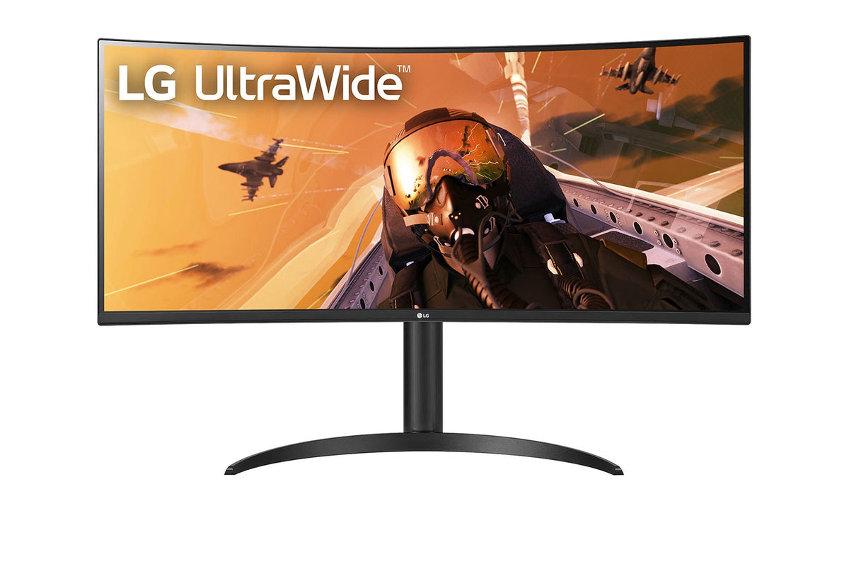 LG 34WP75C-B - LED Monitor - curved - 34" - 3440 x 1440 UWQHD @ 160 Hz - VA - 300 cd/m² - 3000:1 - HDR10 - 1 ms - 2xHDMI, DisplayPort, USB-C - speakers