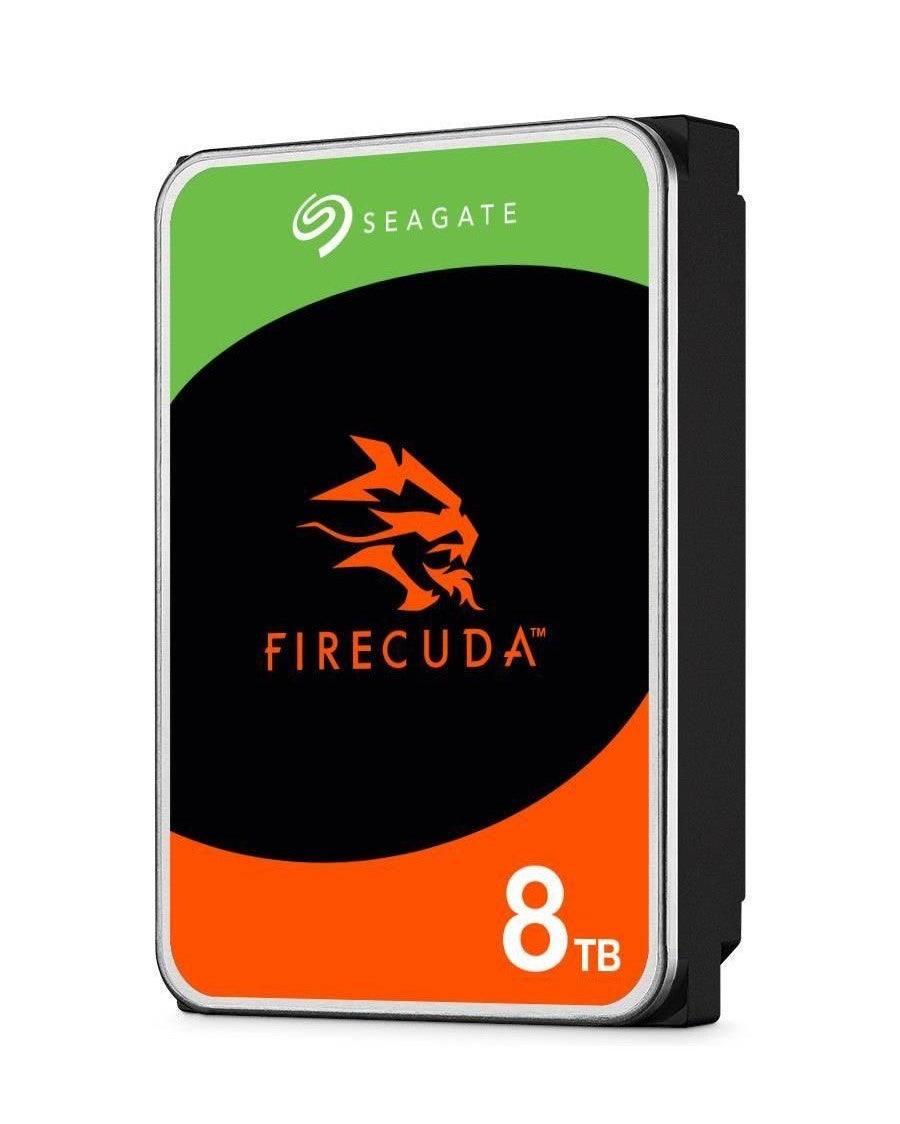 Seagate FireCuda ST8000DXA01 - Disco rígido - 8 TB - interna - 3.5" - SATA 6Gb/s - 7200 rpm - buffer: 256 MB - com 3 anos de Recuperação de dados Seagate Rescue