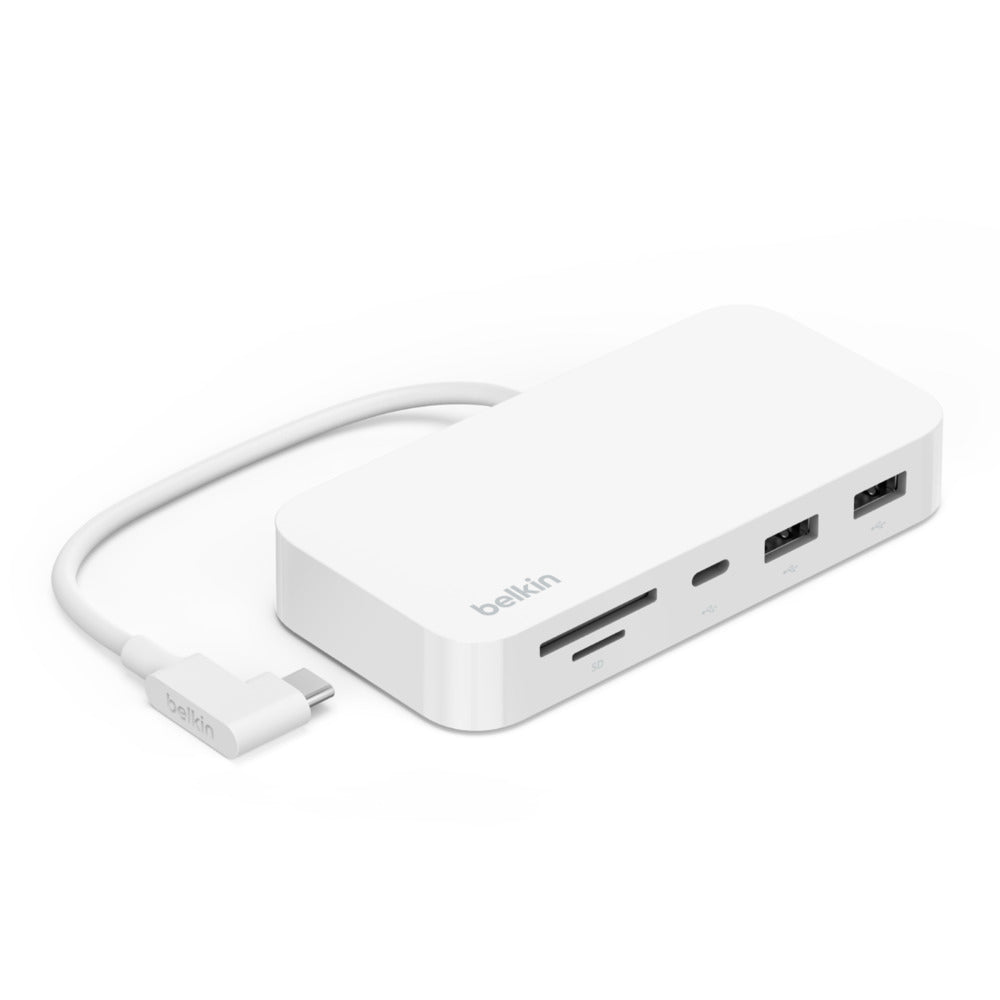 Belkin CONNECT Concentrador multipuerto 6 en 1 - Estación de acoplamiento - USB-C - GigE