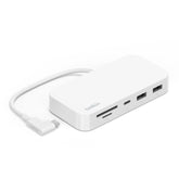 Belkin CONNECT 6-in-1 Multiport Hub - Docking Station - USB-C - GigE