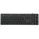 Targus - Keyboard - Antimicrobial - Antimicrobial - USB - QWERTY - United Kingdom - Black