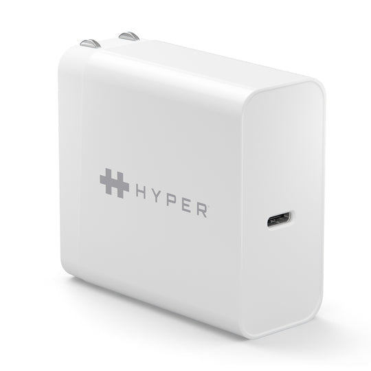 HyperJuice - Power adapter - AC 100-240 V - 65 Watt - output connectors: 1 - Europe - white