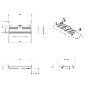 Addit keyboard & mouse drawer 223