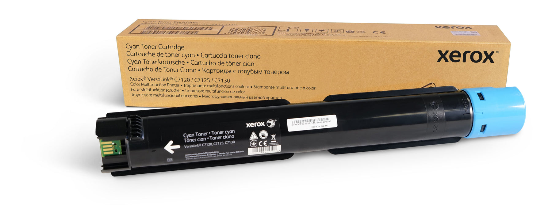 Xerox - Cyan Blue - Original - Toner Cartridge - for VersaLink C7000, C7120, C7125, C7130