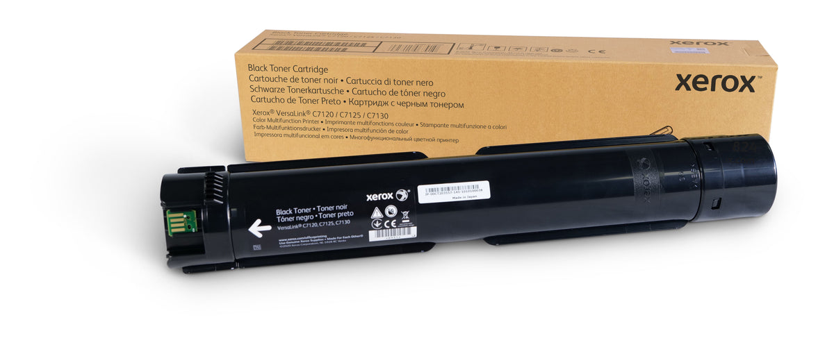 Xerox - Preto - original - cartucho de toner - para VersaLink C7000, C7120, C7125, C7130