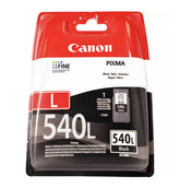 Canon PG-540L - Size L - black - original - ink cartridge - for PIXMA MG2250, MG3250, MG3510, MG3550, MG3650, MG4250, MX395, MX455, MX475, MX525, MX535