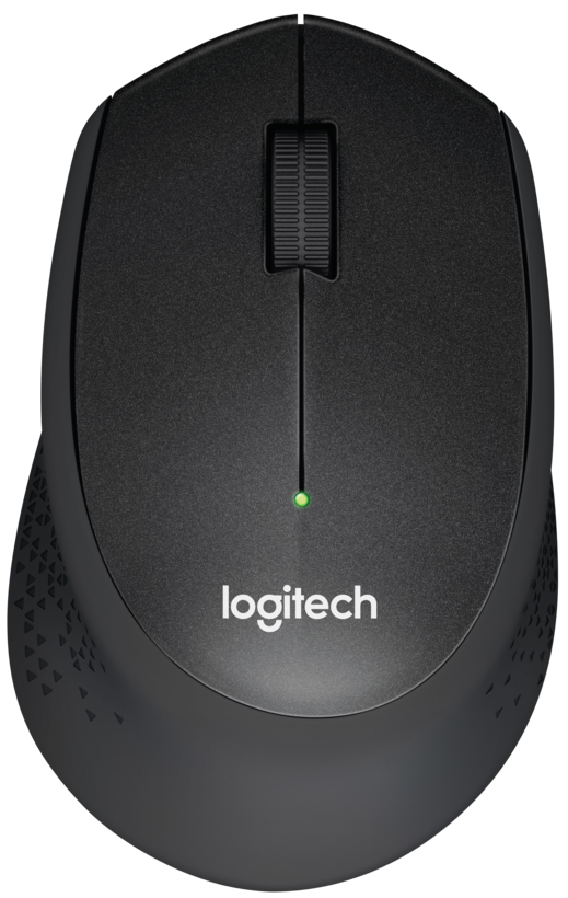 Logitech B330 Silent Plus - Rato - óptico - 3 botões - sem fios - 2.4 GHz - receptor sem fio USB