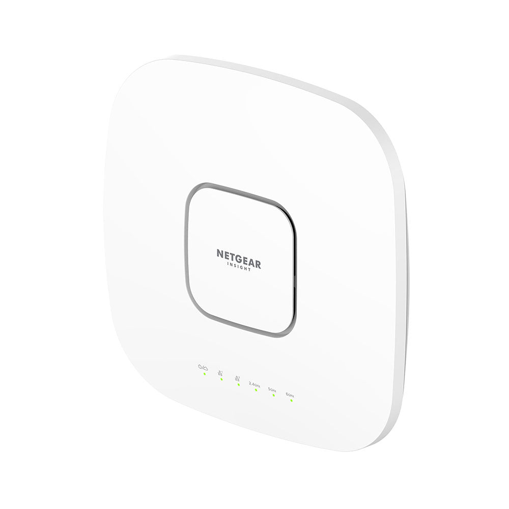 NETGEAR WAX630E - Ponto de acesso sem fios - Wi-Fi 6 - 2.4 GHz, 5 GHz, 6 GHz - montável em parede / teto