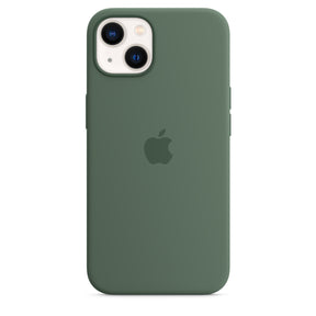 APPLE CAPA IPHONE 13 SILICONE 6.1 CASE WITH MAGSAFE - EUCALYPTUS