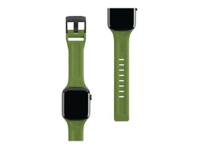 UAG Apple Watch Band 45mm/44mm/42mm, Series 7/6/5/4/3/2/1/SE - Scout Olive - Correa para reloj inteligente - Olive - para Apple Watch (42mm, 44mm)