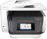 HP Officejet Pro 8730 All-in-One - Multifunction Printer - Color - Inkjet - Legal (216 x 356 mm) (original) - A4/Legal (media) - up to 22 ppm (copy) - up to 24 ppm (print) - 250 sheets - USB 2.0, LAN, Wi-Fi(n), USB host, NFC - Eligible