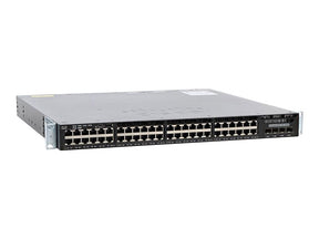 Cisco Catalyst 3650-48TS-S - Interruptor - L3 - Administrado - 48 x 10/100/1000 + 4 x SFP - desktop, montável em trilho (WS-C3650-48TS-S)