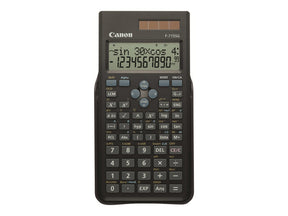 Canon F-715SG - Calculadora científica - 10 dígitos + 2 exponentes - Painel solar, bateria - preto (5730B001)