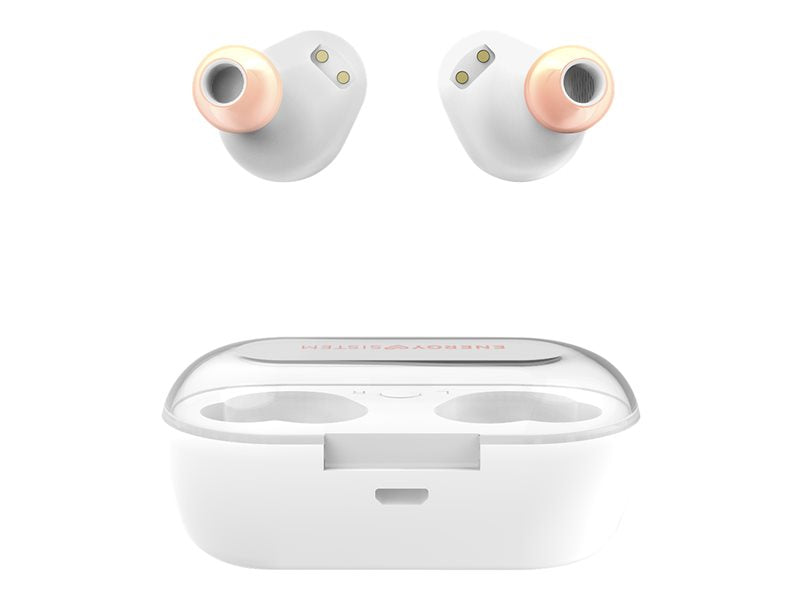 Energy Earphones Urban 1 True Wireless - Auscultadores sem fios com microfonoe - intra-auricular - bluetooth - branco, rosa