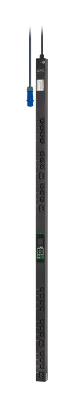 APC EasyPDU EPDU1116SMBO - Power Distribution Unit (rack mountable) - measured per switched outlet - AC 200/208/230 V - 3680 VA - 1 phase - Ethernet 10/100, RS-485, serial - input: IEC 60309 2P+E - output connectors: 24 (4 x I