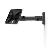 Compulocks Galaxy Tab A8 10.5-inch Swing Tablet Arm Wall Mount - Kit de montagem (braço articulado, caixa) - Suporte Oscilante - para tablet - bloqueável - alumínio de alto-nível - preto - tamanho de tela: 10.5" - montável em parede, balcão - para Sa