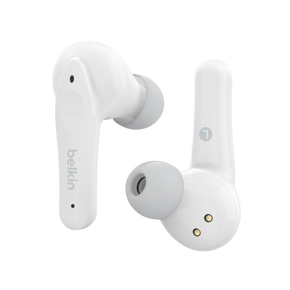 Belkin SoundForm Nano for Kids - Auscultadores sem fios com microfonoe - intra-auricular - bluetooth - branco