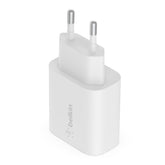 Belkin BOOST CHARGE - Adaptador de alimentação - 25 Watt - PD 3.0 (USB-C) - branco