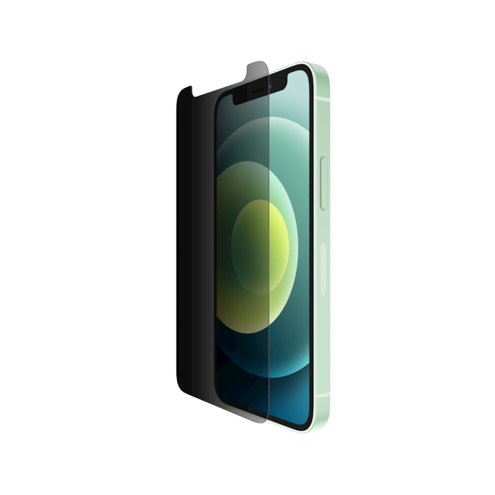 Belkin - Protector de pantalla para teléfono móvil - Vidrio - con filtro de privacidad - para Apple iPhone 13 Pro Max