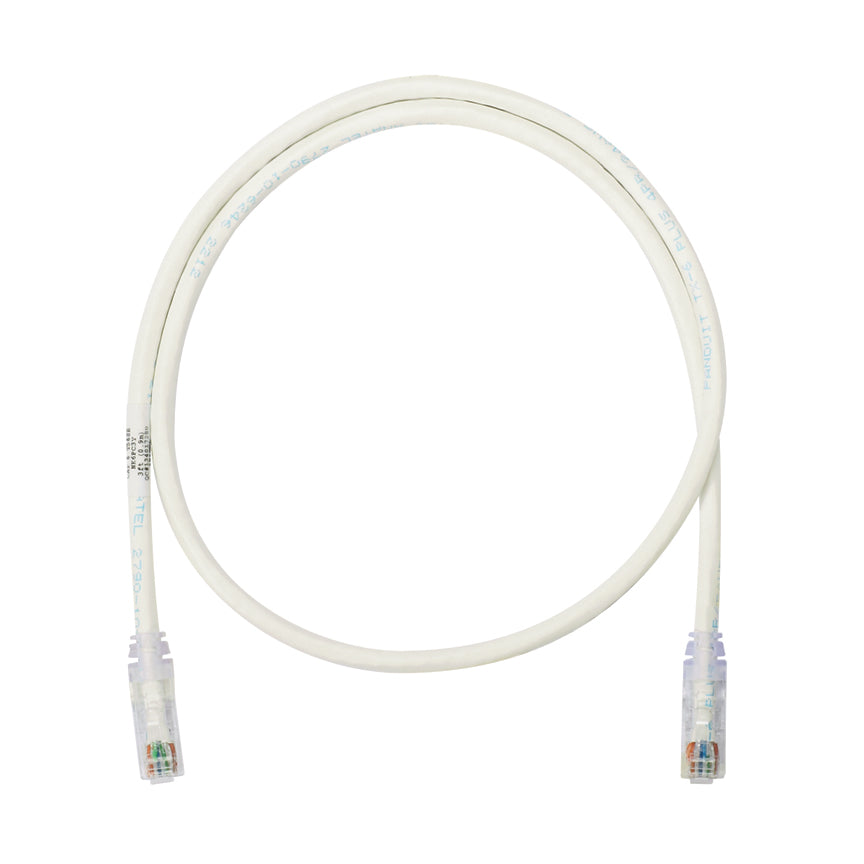 PATCH U/UTP CAT.6A 26 AWG WHITE 1M