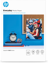 HP Everyday Photo Paper - Gloss - 8 mm - A4 (210 x 297 mm) - 200 gsm - 25 sheet(s) photo paper - for ENVY 50XX, 76XX, ENVY Inspire 7920, Officejet 52XX, 80XX, Photosmart B110, Wireless B110